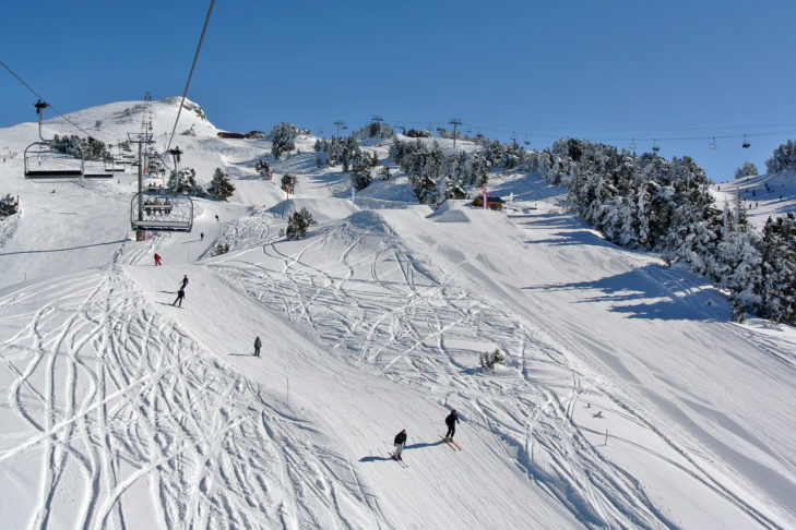 Piste de Chamrousse.